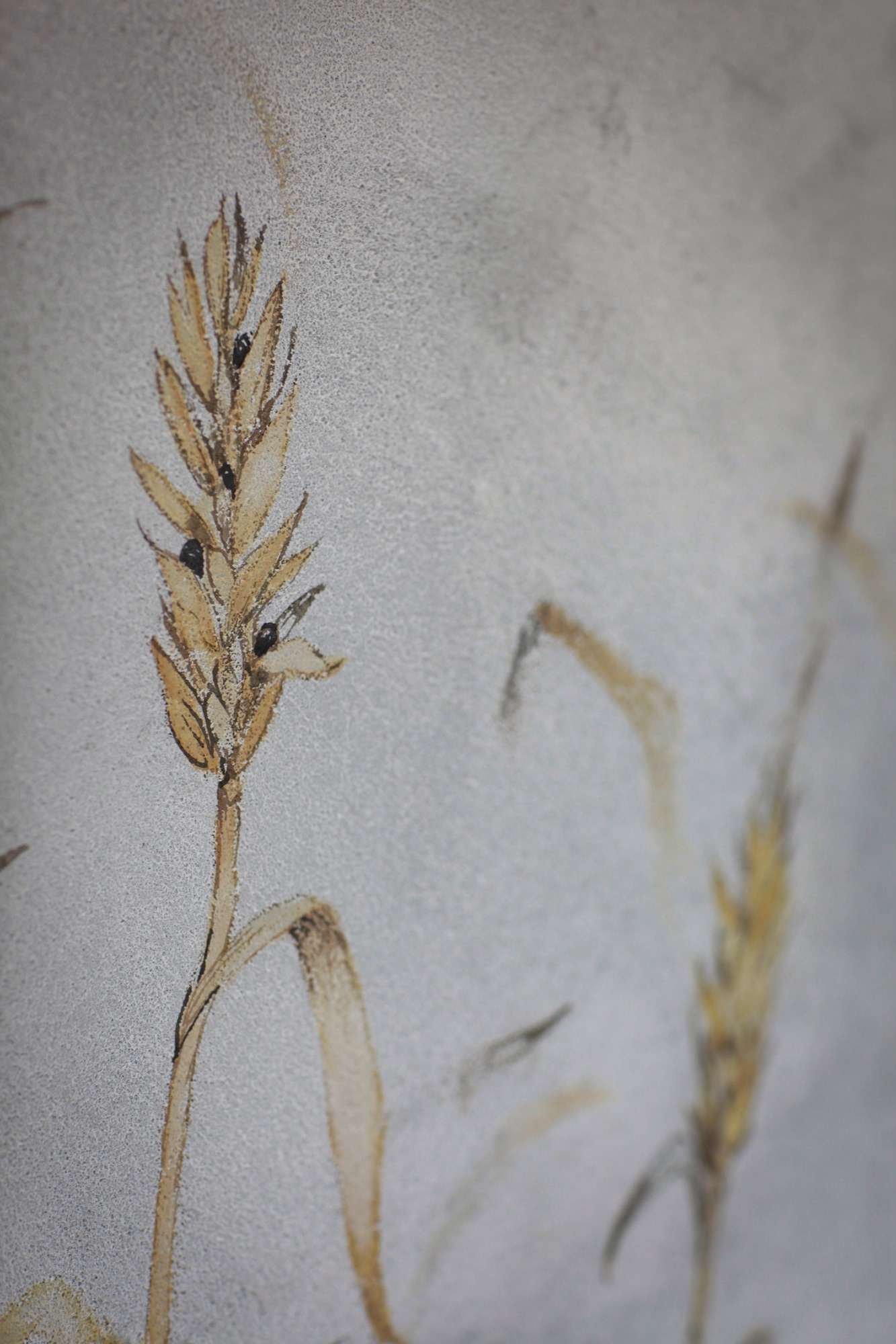 Wheat mural