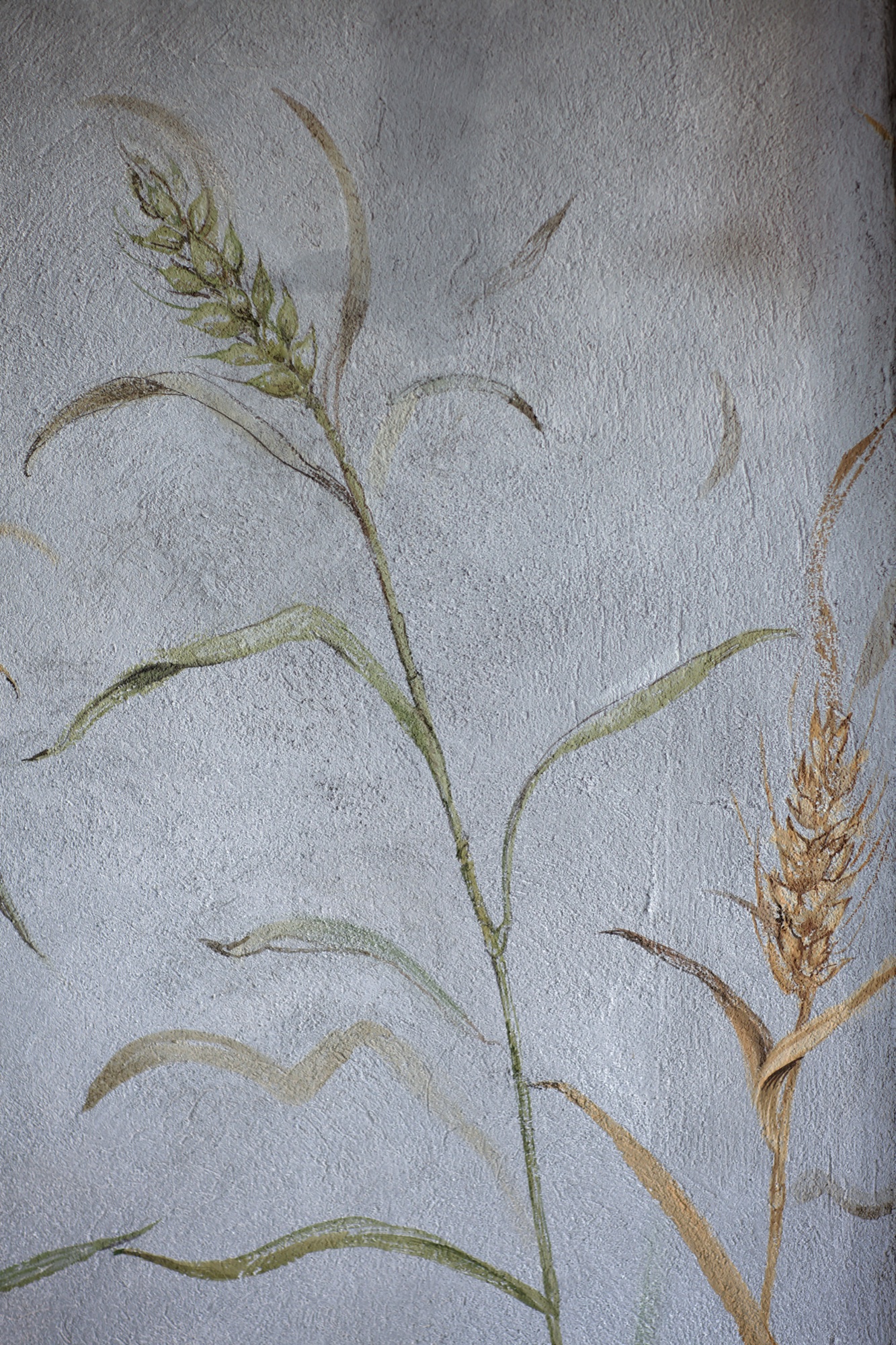Wheat mural
