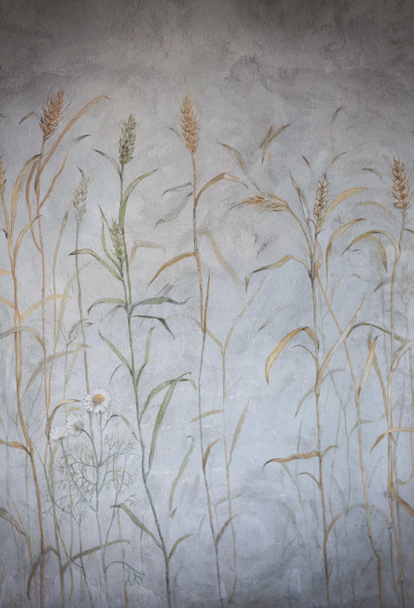 Wheat mural