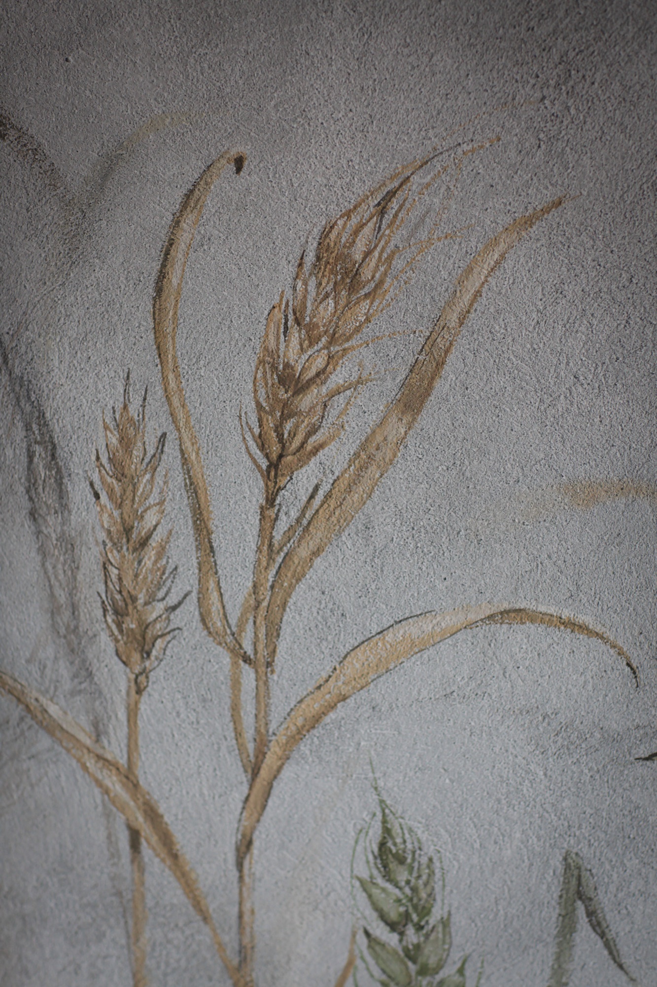 Wheat mural